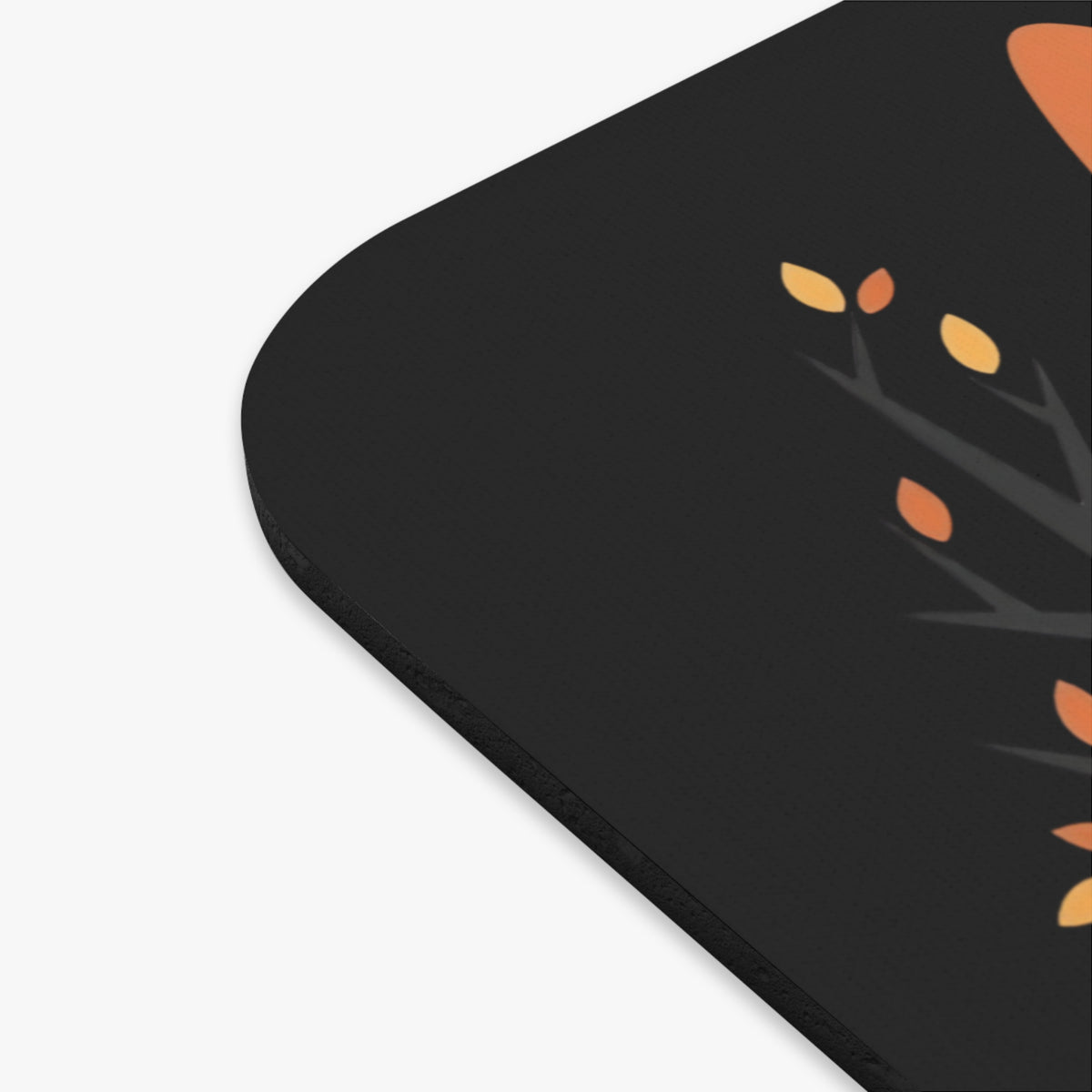 Halloween Woodland Friends Mouse Pad – Fox, Raccoon and Owl