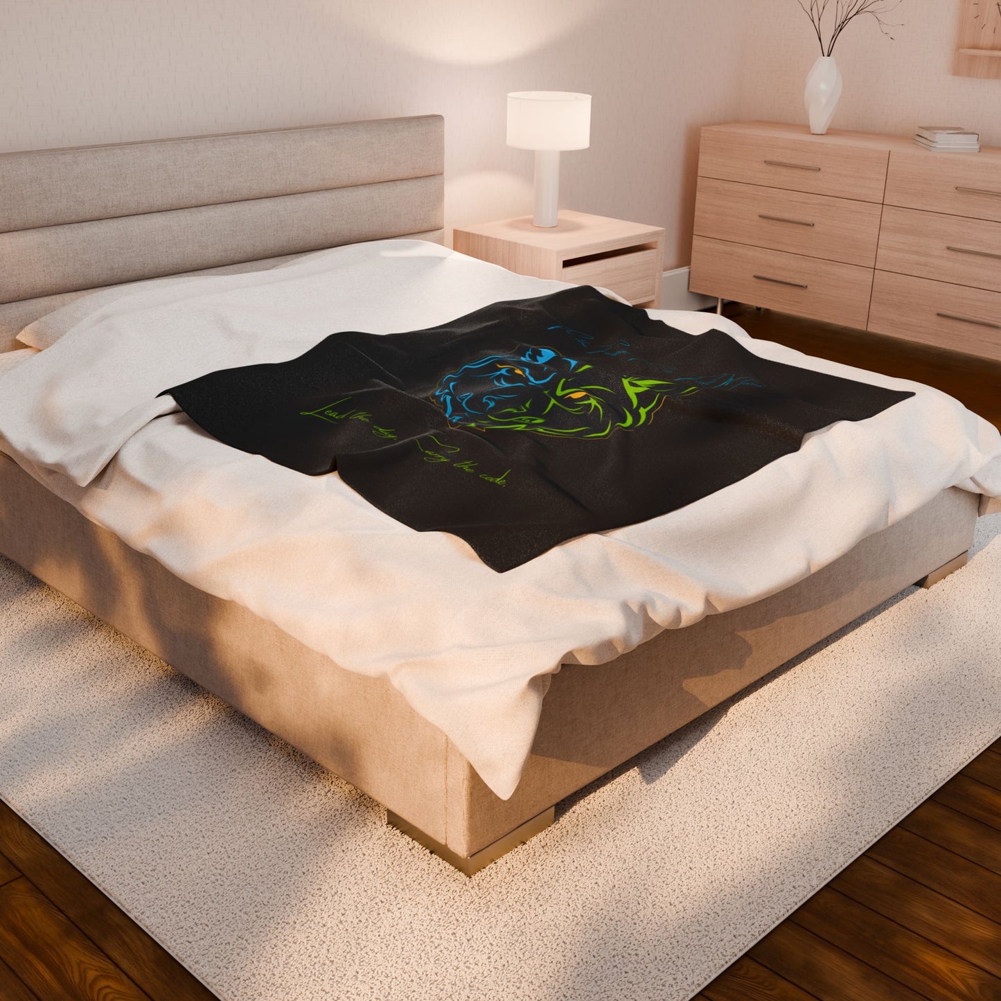 Lair Gadgets Wolf Velveteen Plush Blanket, Cozy Gift for Animal Lovers, Soft Throw for Home Decor, Warm Blanket for Relaxation, Unique Gift [...]