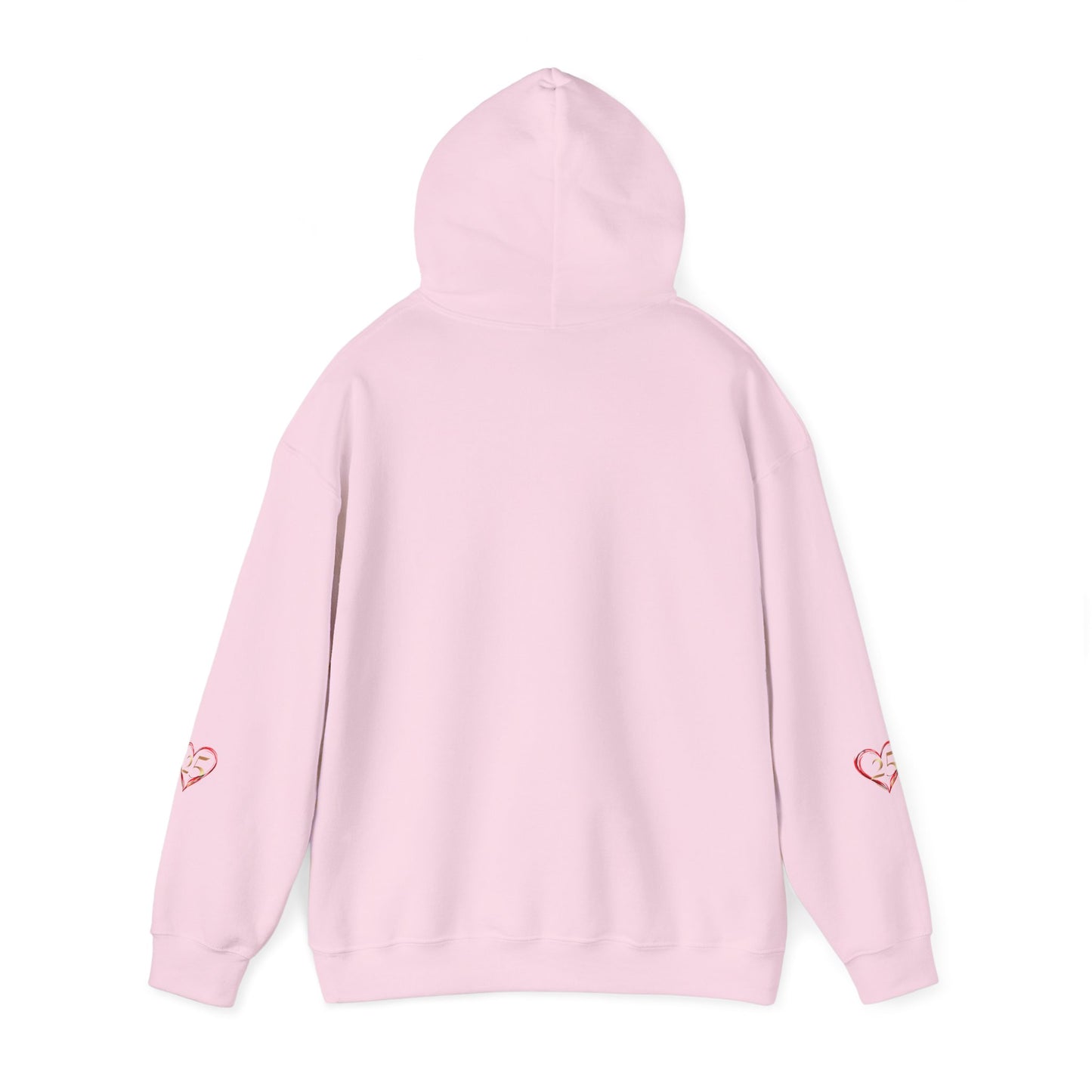 Cute Heart Unisex Hoodie, Soft and Playful Sweatshirt