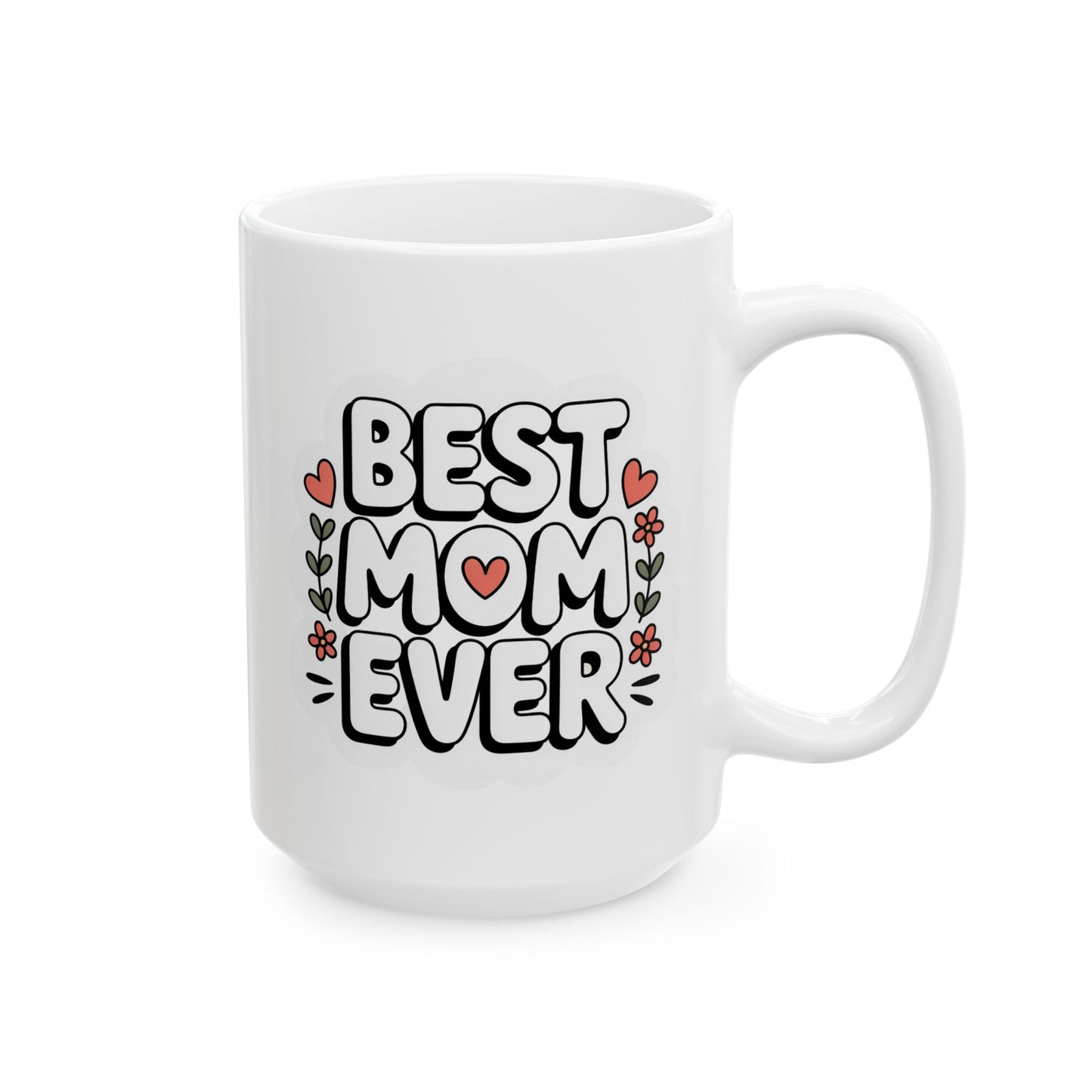 Vector 1 Mug — "Best Mornings Start with Mom" Ceramic Coffee Cup (11oz & 15oz)