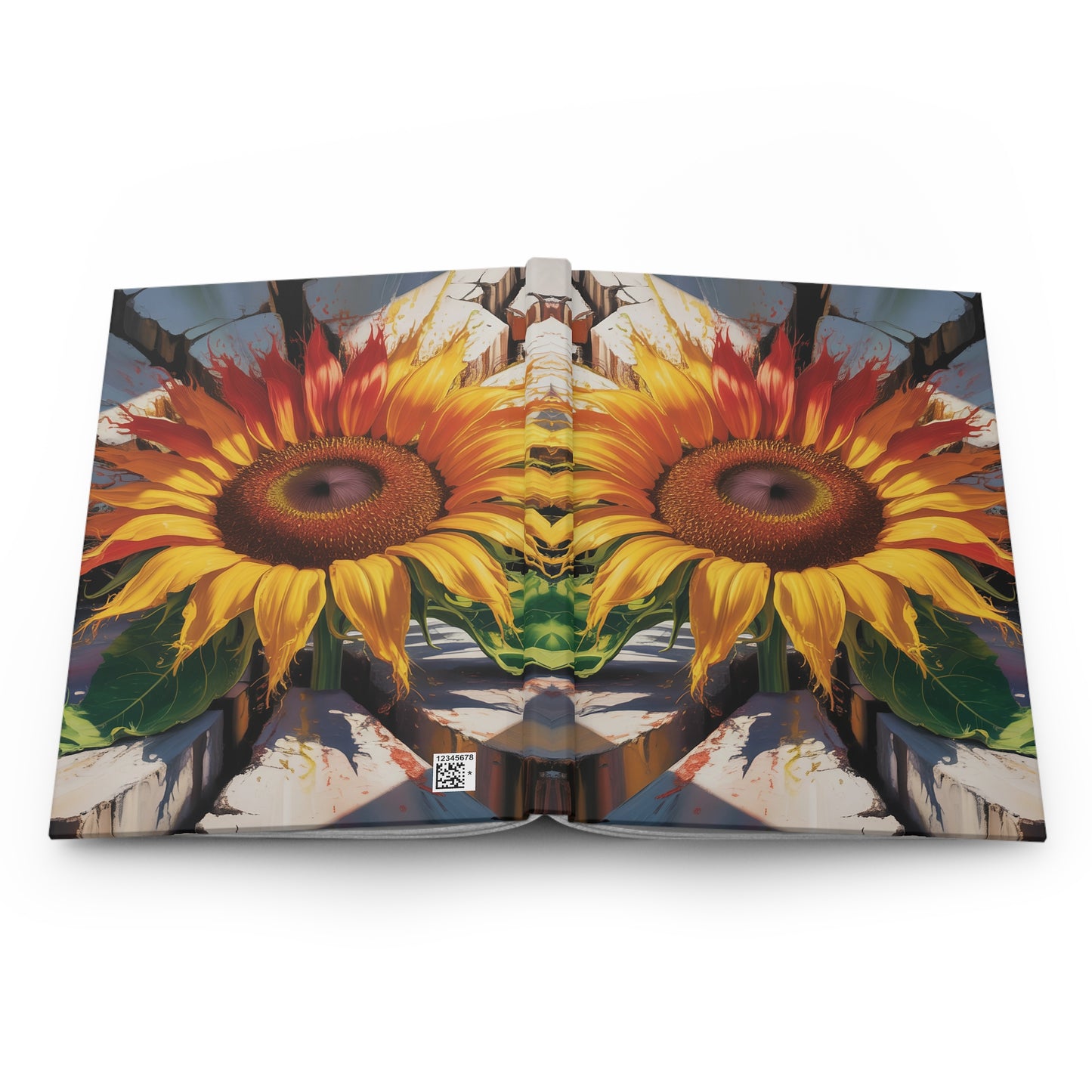 Sunflower Hardcover Journal Matte
