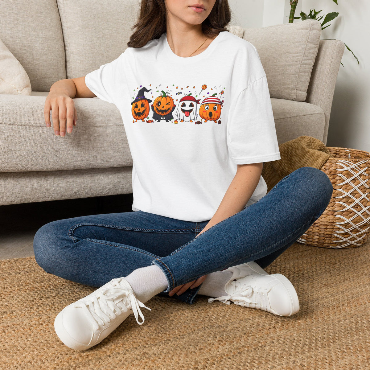 Pumpkin Friends Unisex Softstyle T-Shirt