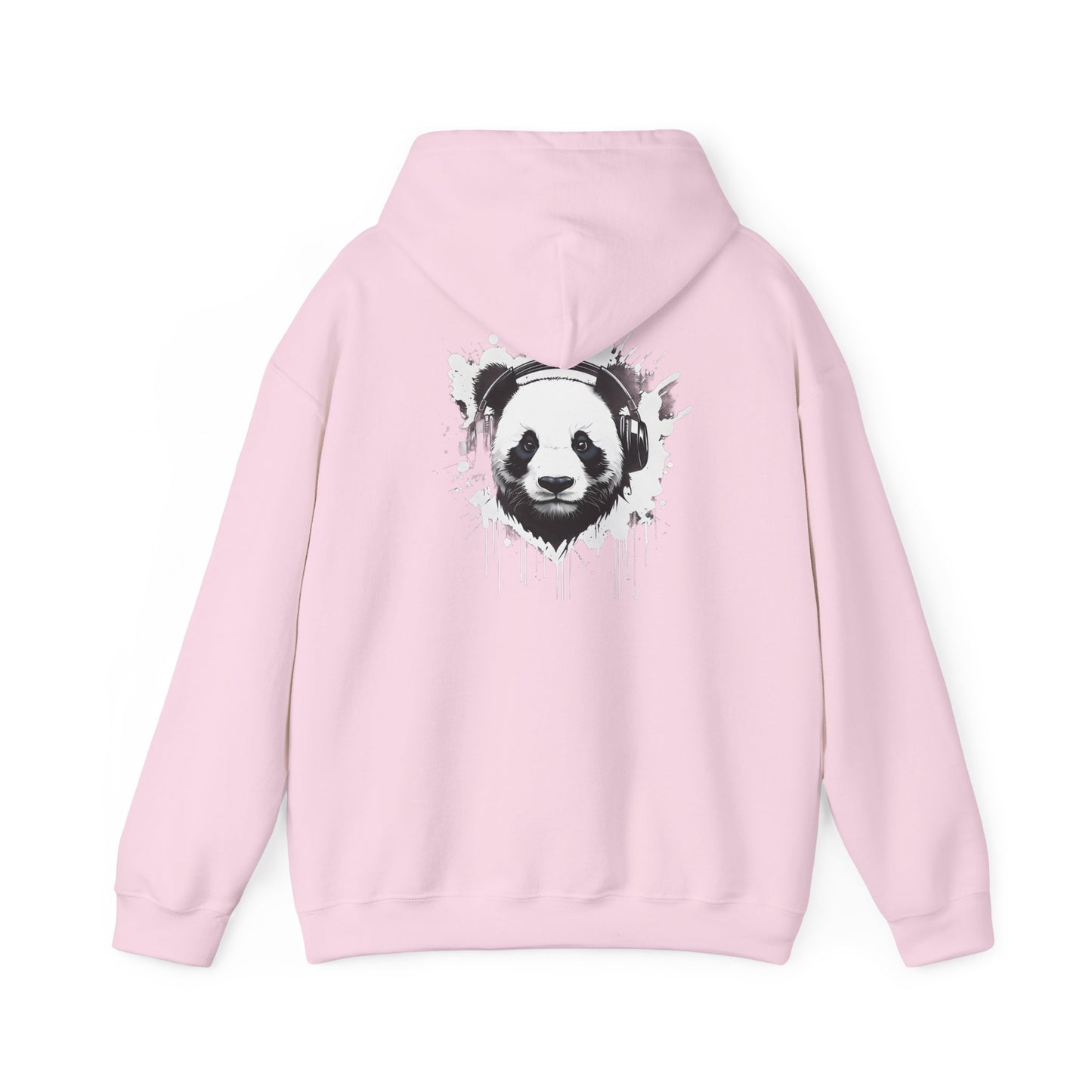 Panda Headphones Unisex Hoodie, Stylish Heavy Blend™ Pullover for Comfortable Streetwear