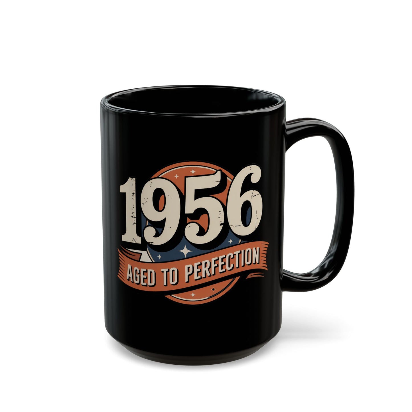 Aged to Perfection 1956 Black Mug (11oz, 15oz)