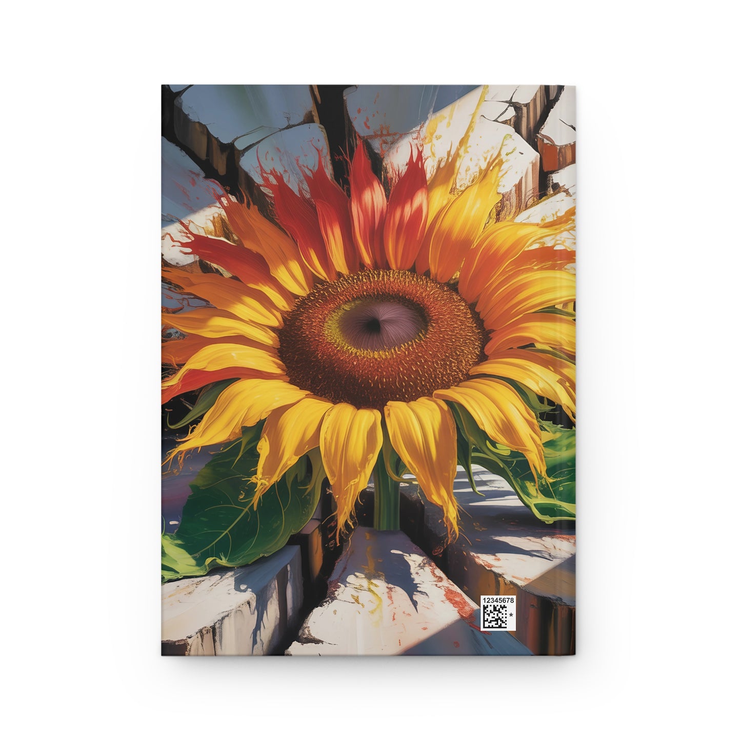 Sunflower Hardcover Journal Matte