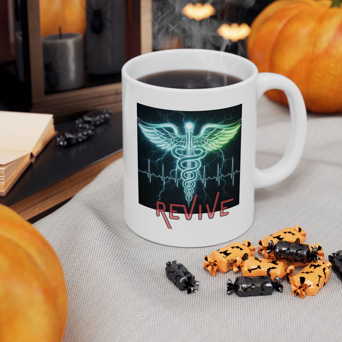 Revive Caduceus Mug, Doctor Mug, Nurse Mug, Medical Mug, EMT Mug, Healthcare Gift, Medical Professional Mug, Unique Mug, Gift For Doctors