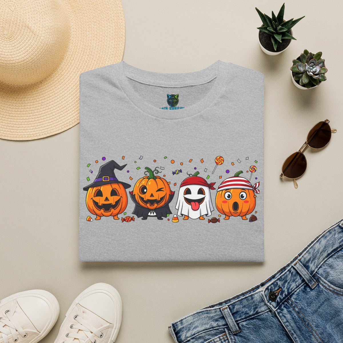 Pumpkin Friends Unisex Softstyle T-Shirt
