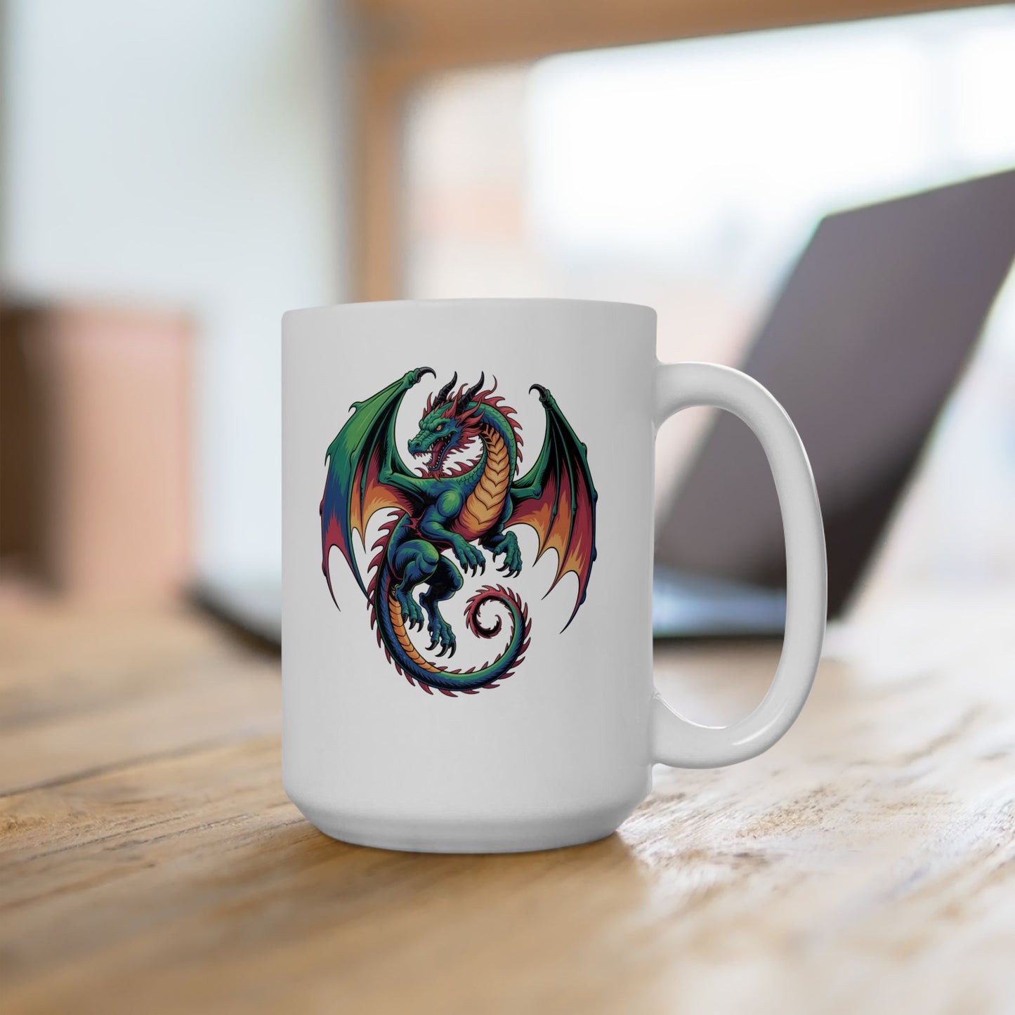 Dragon Ceramic Mug, 15oz- image # 10613250