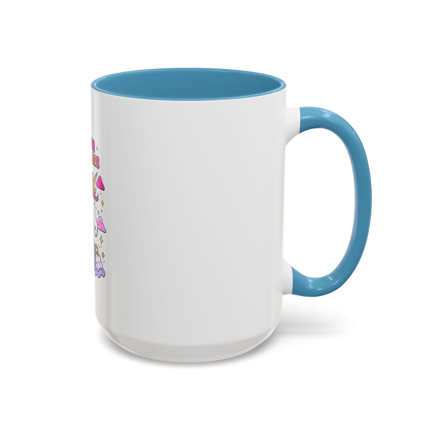 Unicorn Coffee Mug, 'Choose Happiness' Design, Glossy Finish for Morning Motivation