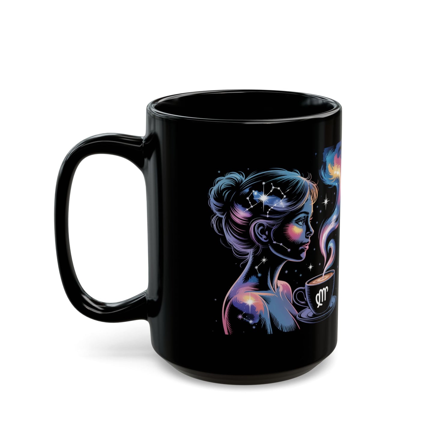 Astrology-Themed Coffee Mug - Mystic Virgo Design for Star Sign Lovers, Unique Gift, Horoscope Decor, Zodiac Mug, Celestial Drinkware
