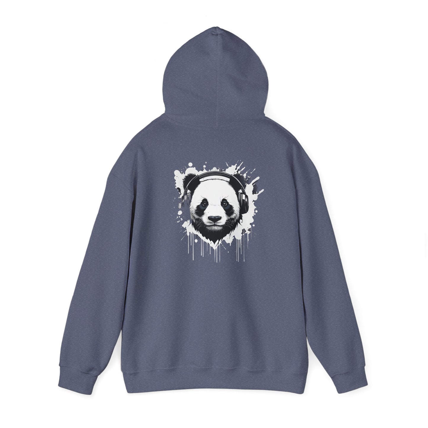 Panda Headphones Unisex Hoodie, Stylish Heavy Blend™ Pullover for Comfortable Streetwear