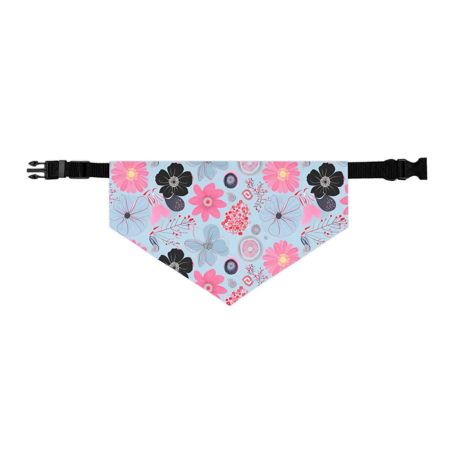 Floral Pet Bandana Collar - Stylish Dog Accessory for All Occasions