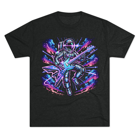 Spaceman Electric Unisex Tri-Blend Crew Tee