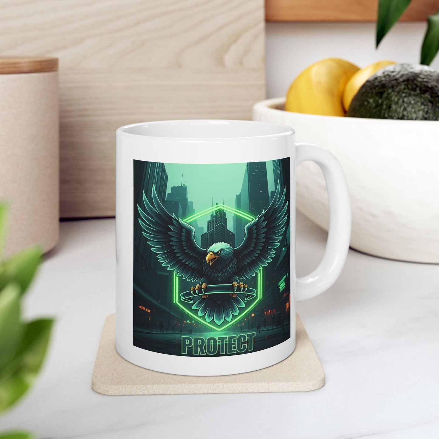 Gothic Fantasy Ceramic Mug - Perfect Gift for Coffee Lovers, Art Collectors, Home Decor, Halloween, Unusual Presents