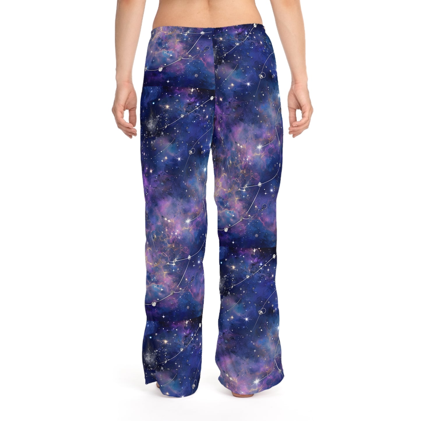 Cosmic Cowgirl Women's Pajama Pants - Stylish Space-Themed Loungewear