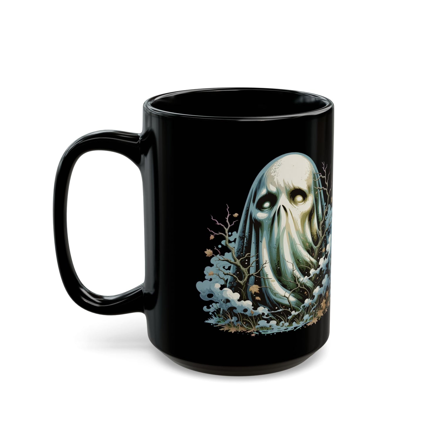 Ghost (listing version) Black Mug (15oz)