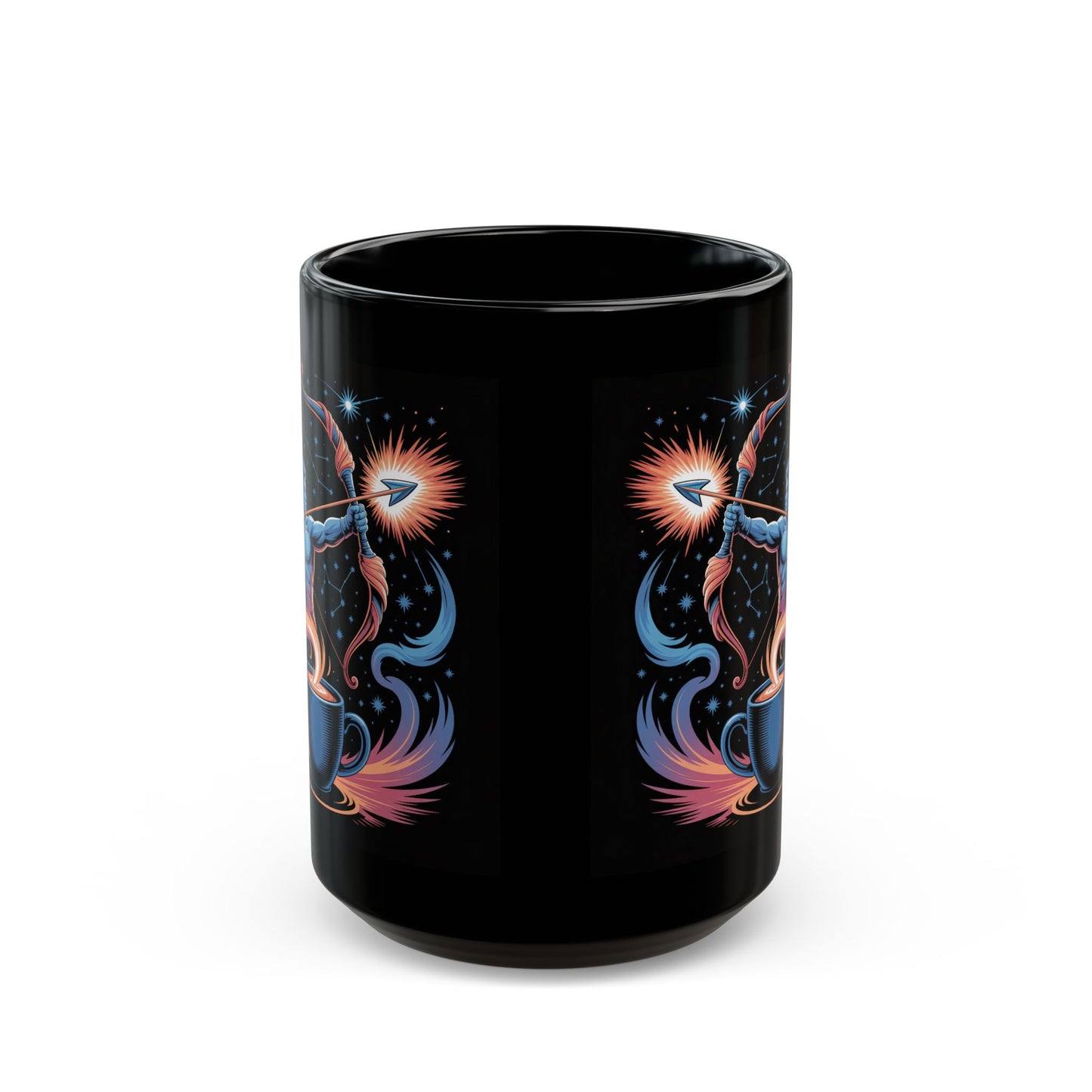 Sagittarius Cosmic Archer Mug - Celestial Coffee Cup, Gift for Astrology Lovers, Perfect for Birthdays, Holidays, or Cozy Evenings
