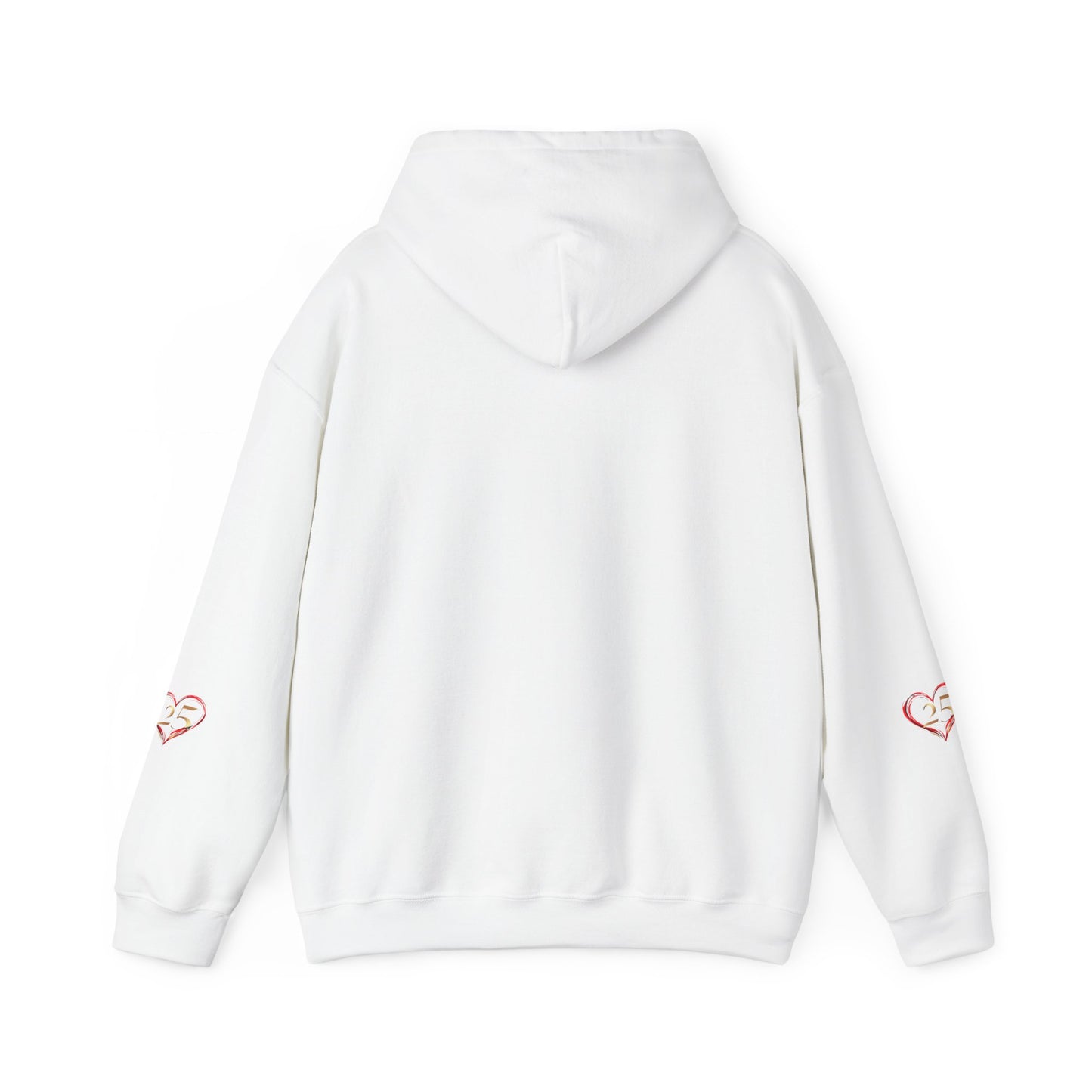 Cute Heart Unisex Hoodie, Soft and Playful Sweatshirt