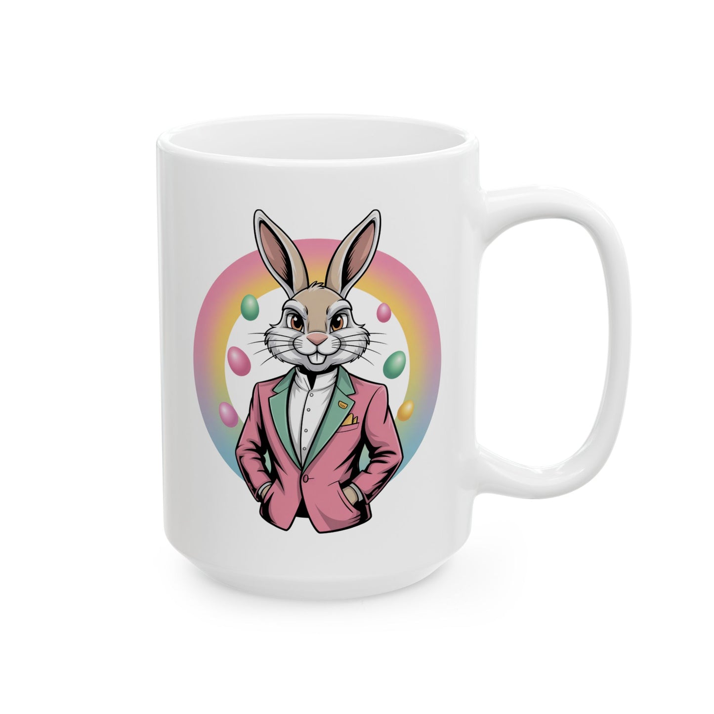 The Bunny That Made Ceramic Mug, (15oz)