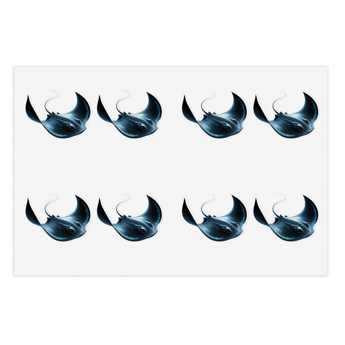 Manta Ray Vinyl Sticker – Ocean-Inspired Graphic Decal by Lair Gadgets