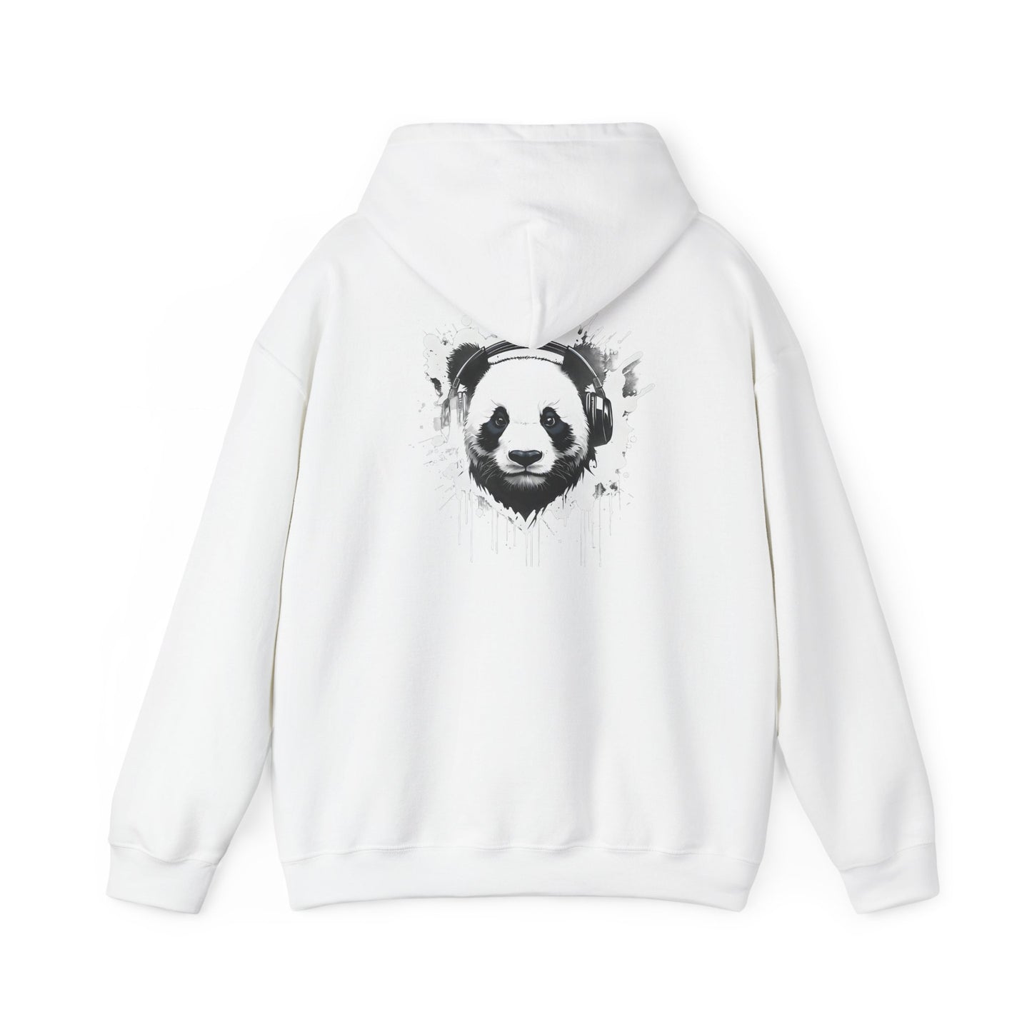 Panda Headphones Unisex Hoodie, Stylish Heavy Blend™ Pullover for Comfortable Streetwear