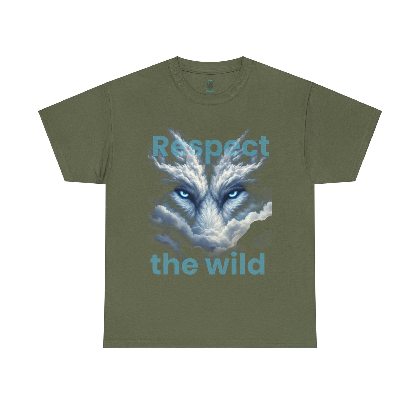 Respect the Wild Unisex Heavy Cotton Tee - Nature and Wildlife Lovers Shirt