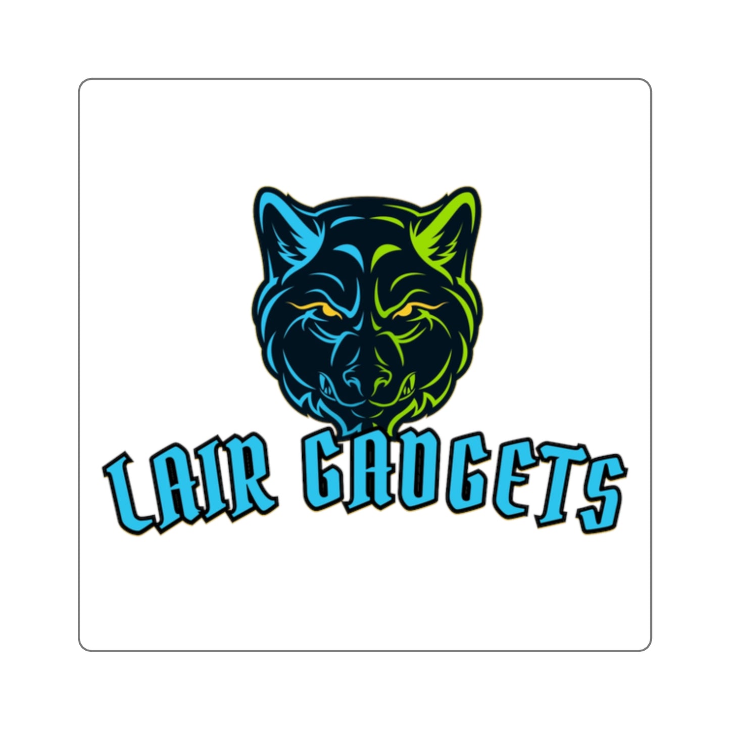 Lair Gadgets Square Stickers