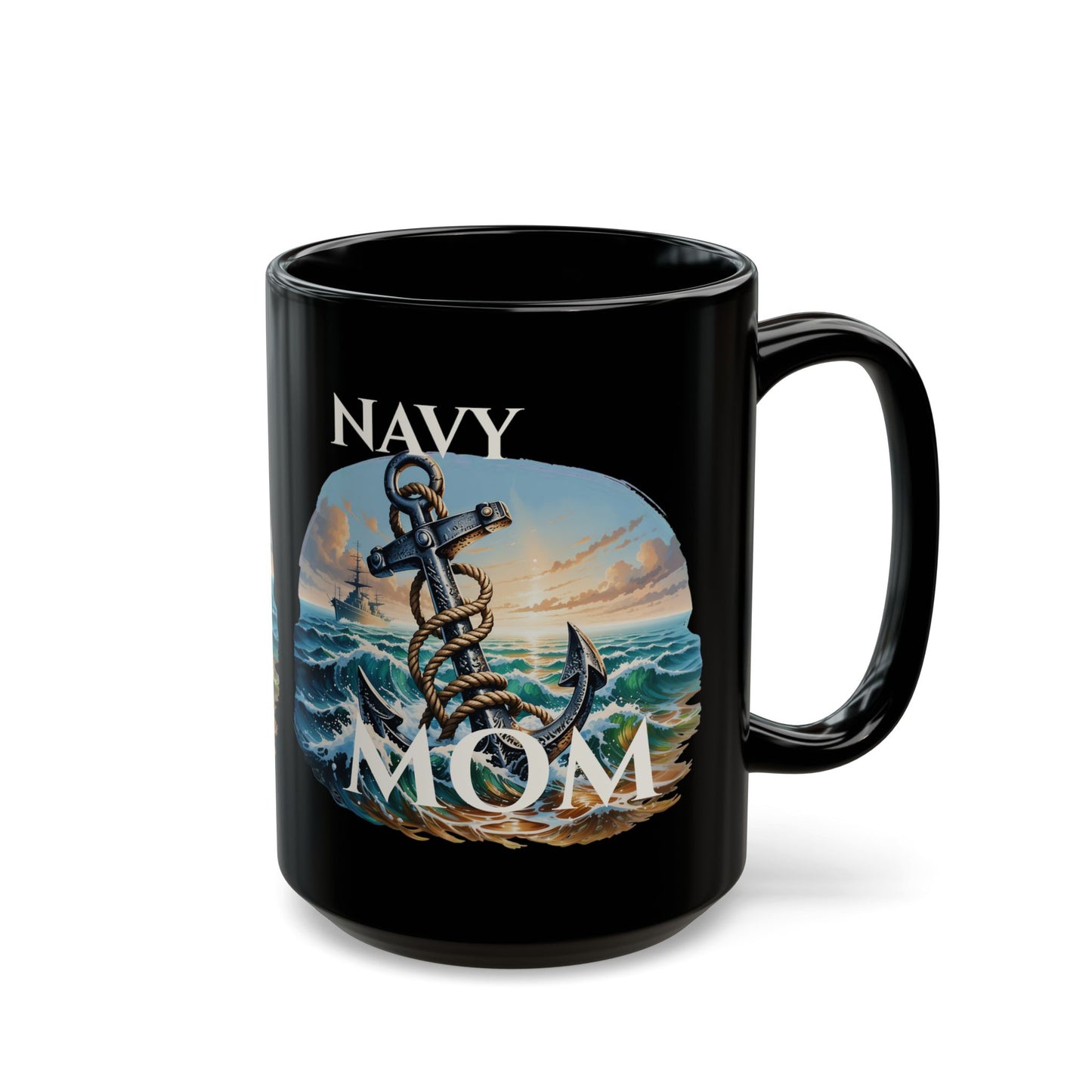 Navy Black Mug (11oz, 15oz)