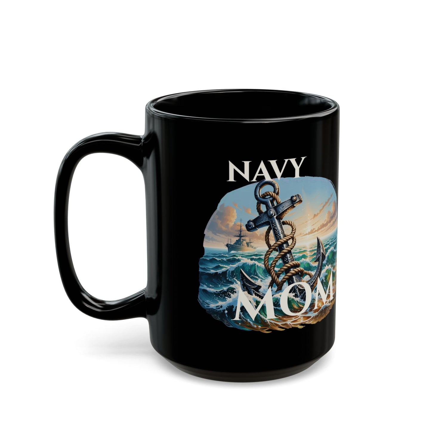 Navy Black Mug (11oz, 15oz)