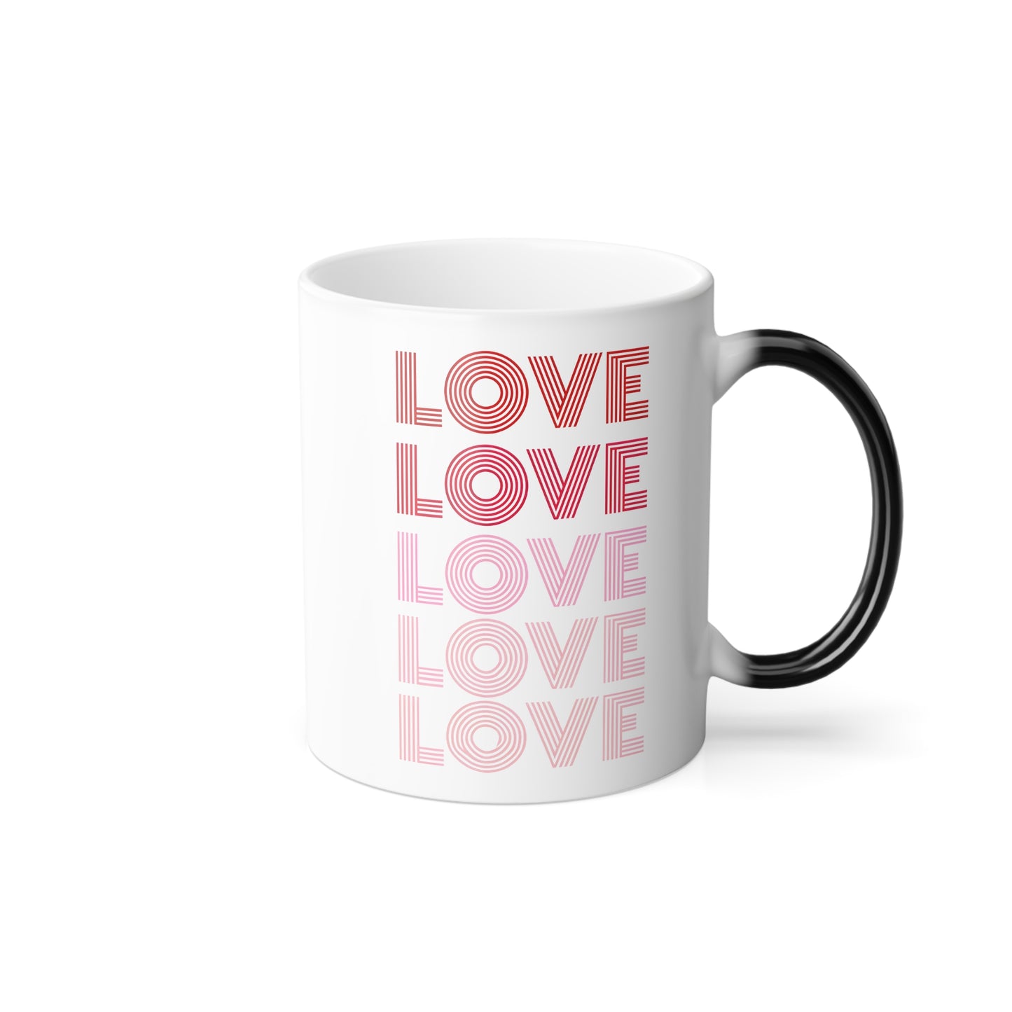 Color Morphing Love Mug - 11oz Heat Sensitive Cup for Romance and Gifts