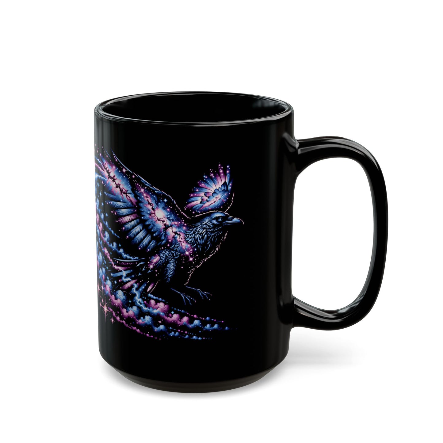 Cosmic Raven Black Mug (11oz, 15oz)