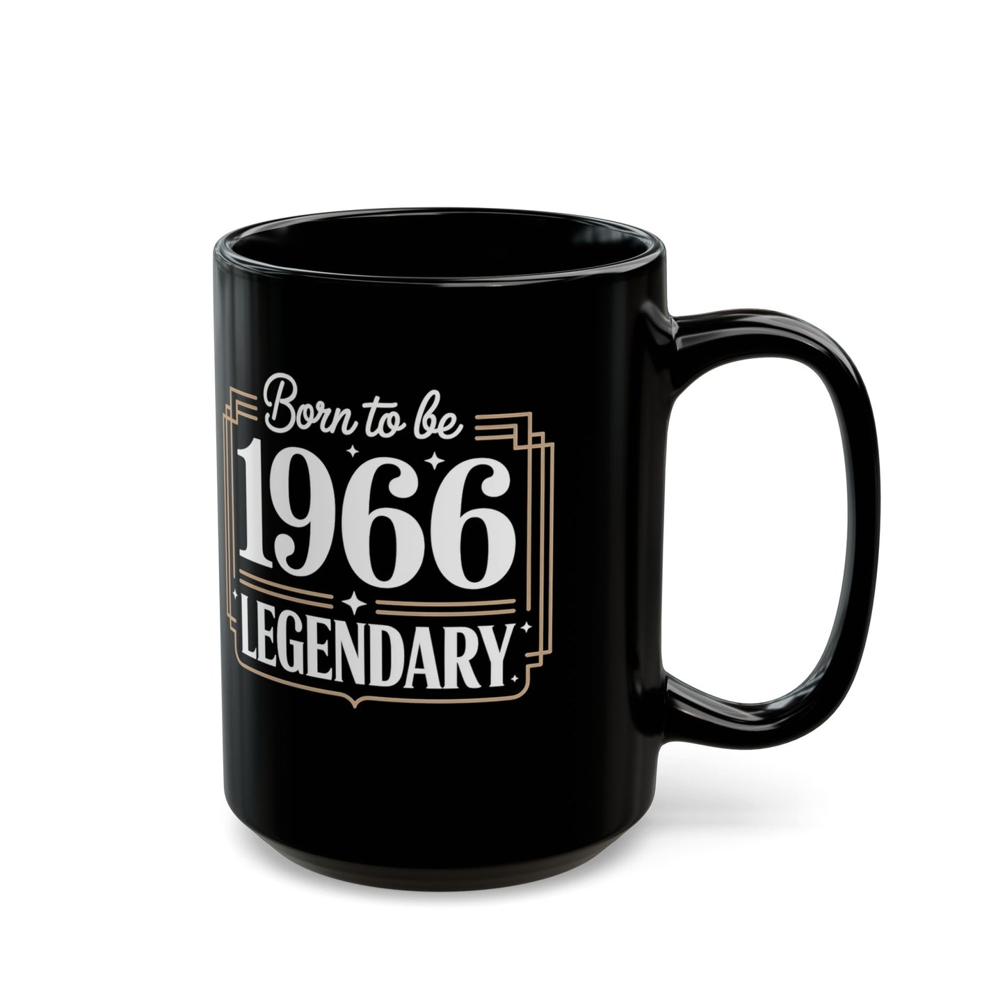 Born to be Legendary Black Mug (11oz, 15oz)