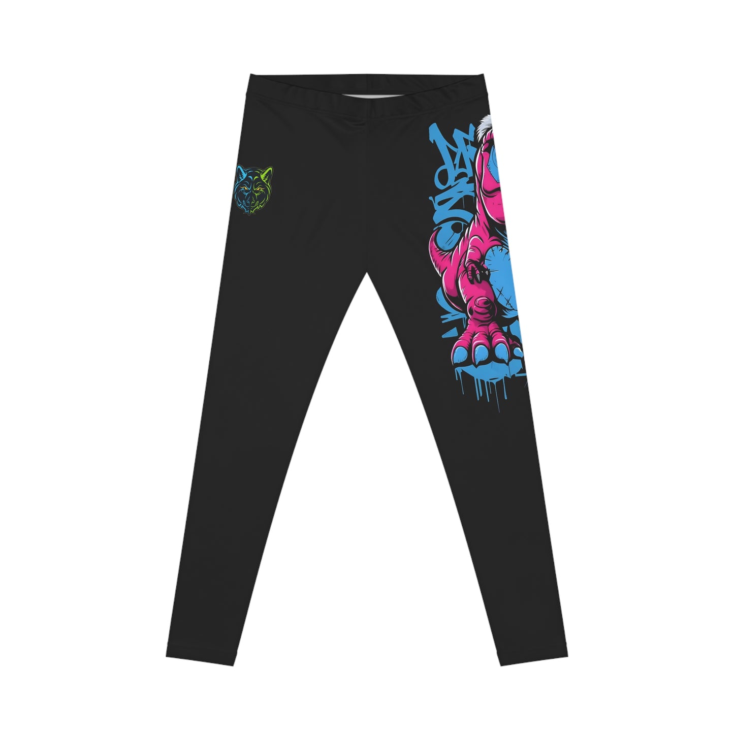 Lair Gadgets T-Rex graphic Women's Casual Leggings - Perfect for Everyday Comfort & Style