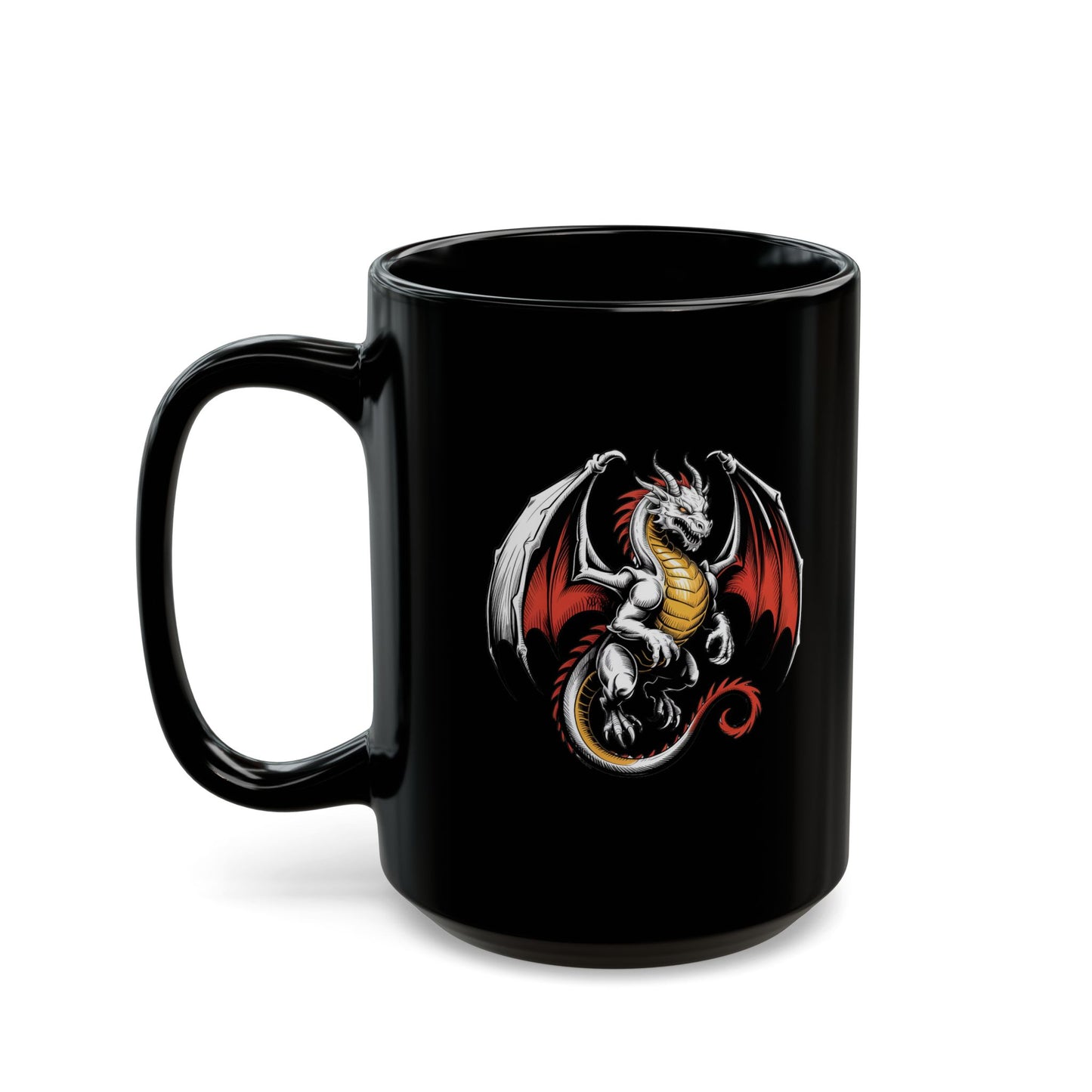 Dragon Black Mug (15oz) #10613290