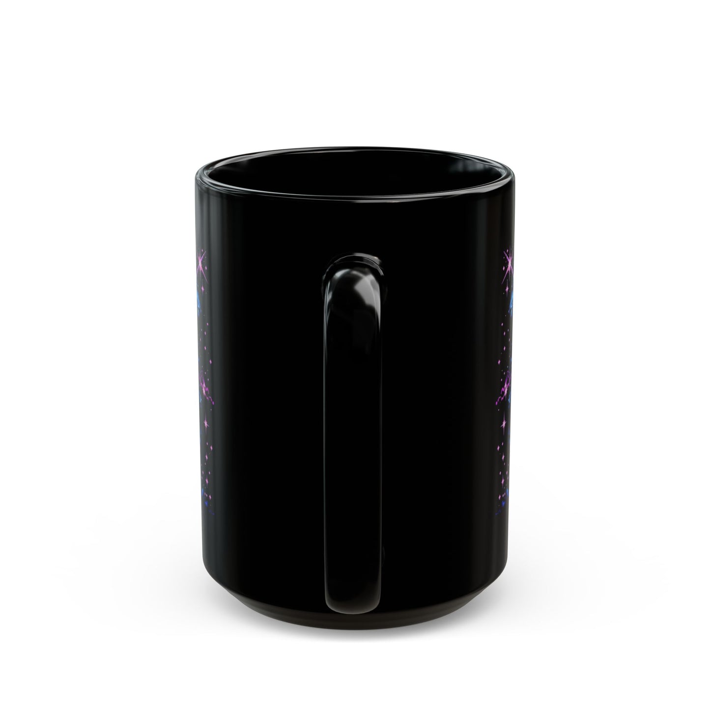 Cosmic Unicorn Black Mug (11oz, 15oz)