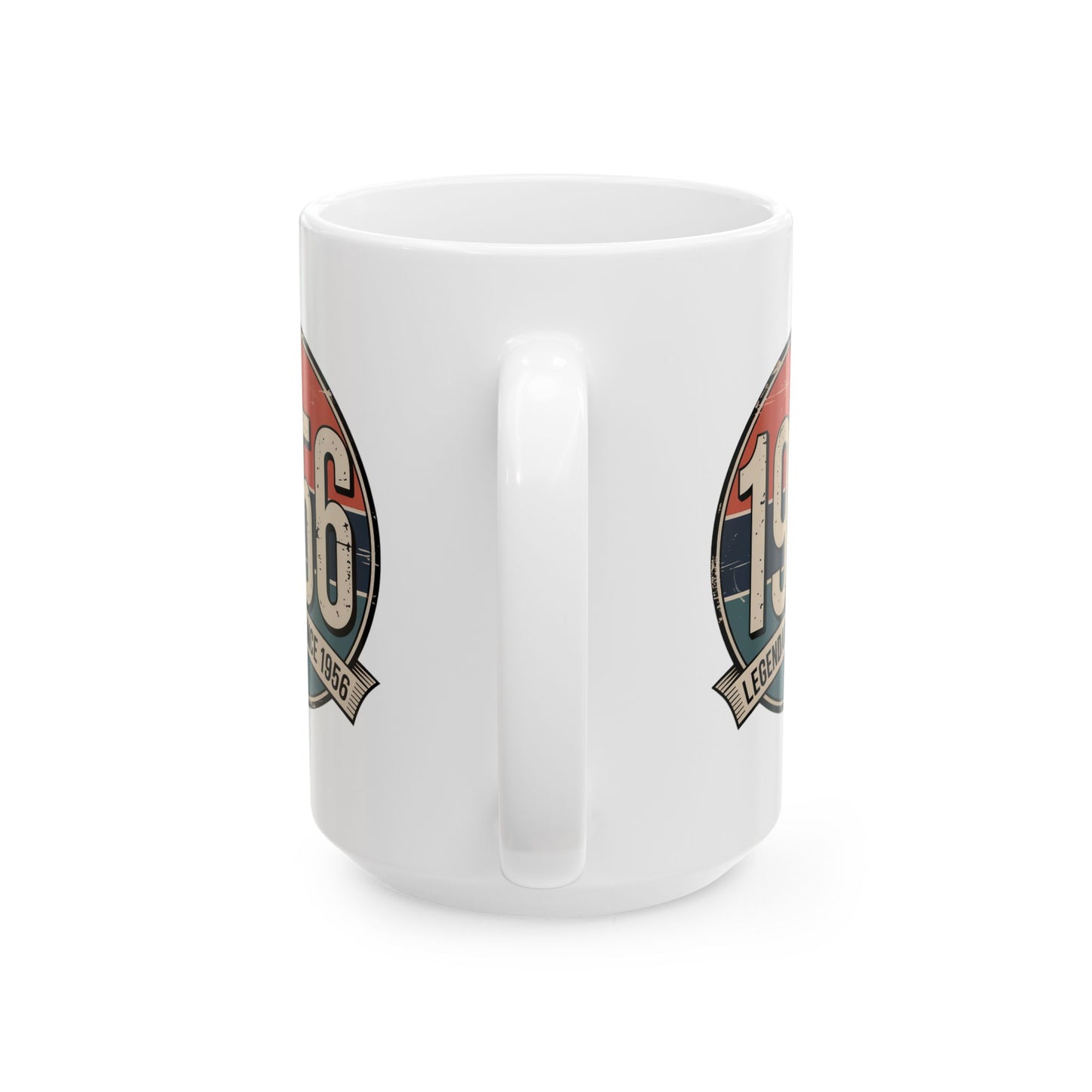 Legendary since 1956 (70th birthday) Ceramic Mug, (15oz)