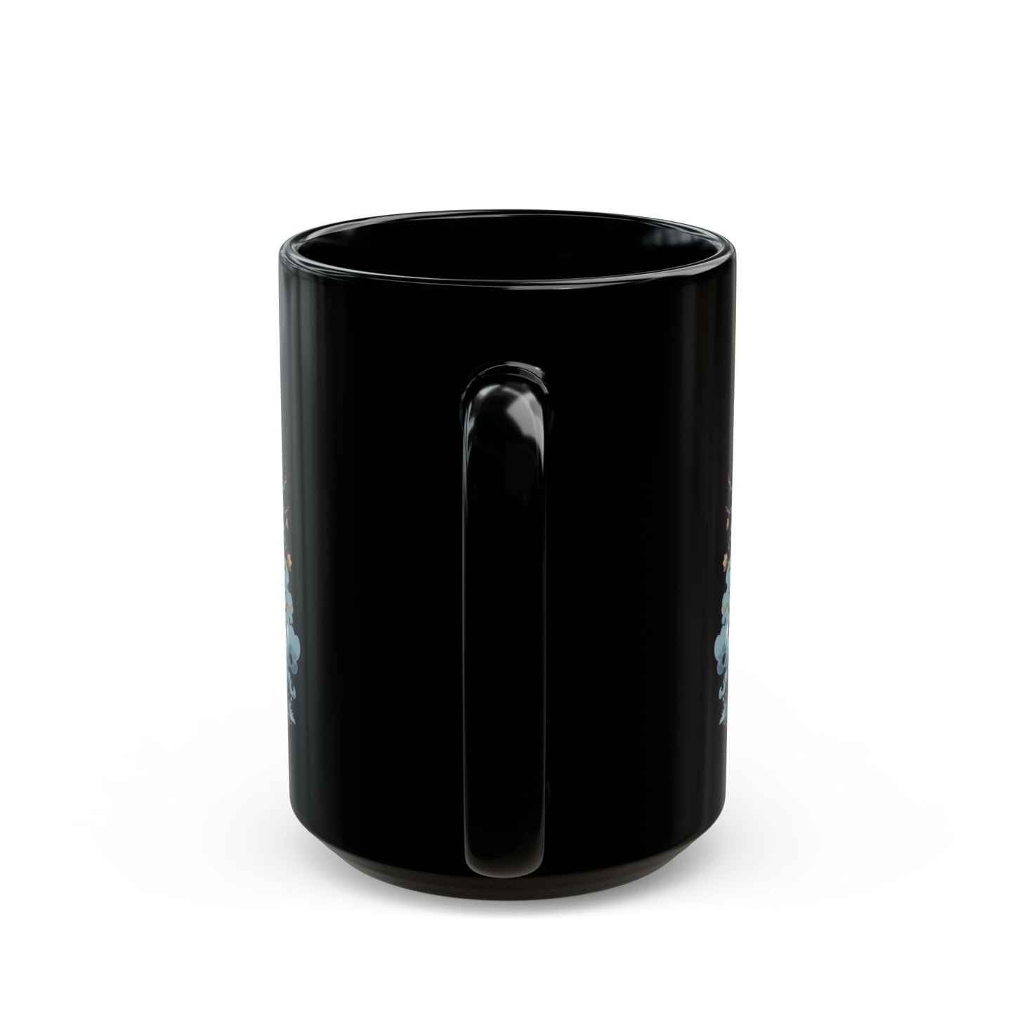 Ghost (listing version) Black Mug (15oz)