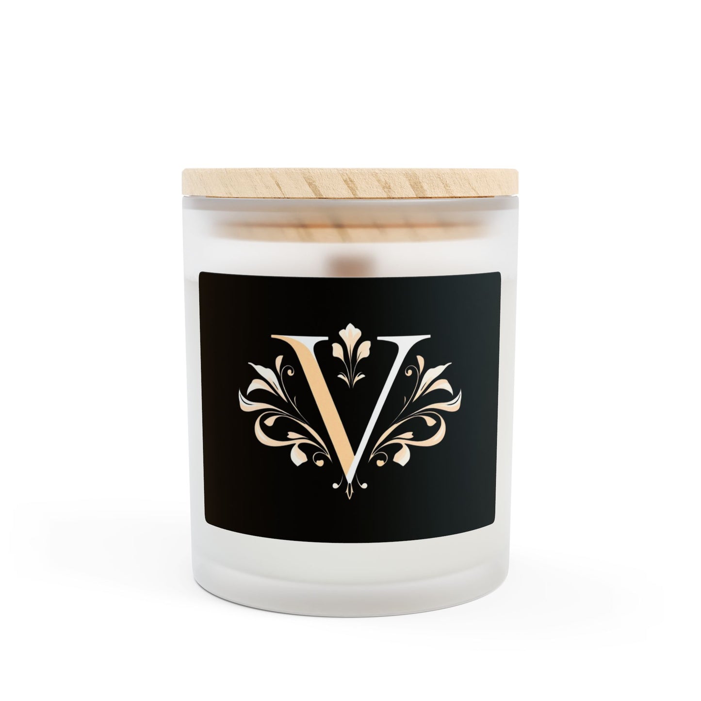 Elegant Vanilla Candle - 11oz Frosted Glass Aromatherapy - Relaxation