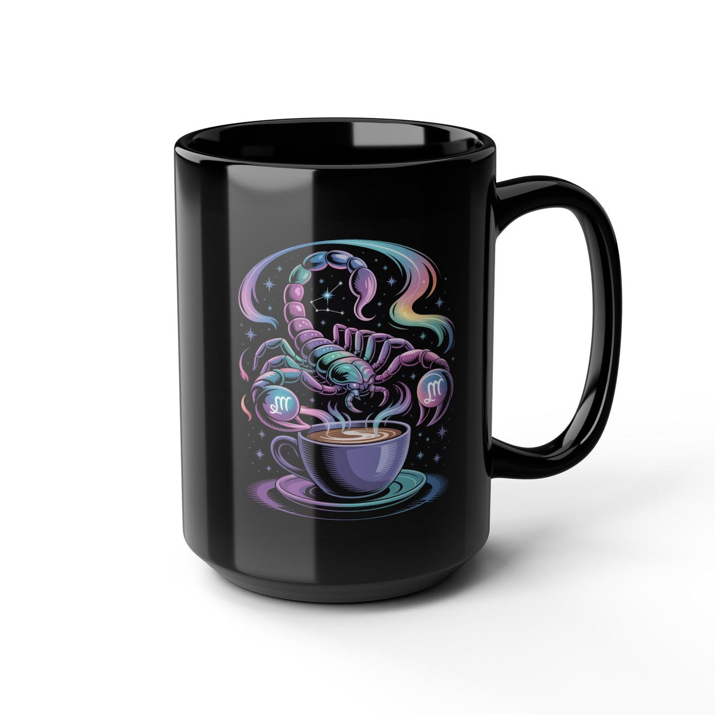 Cosmic Scorpio Mug - Astrology Gift, Unique Coffee Cup for Zodiac Lovers, Horoscope Theme, Magical Scorpion Design