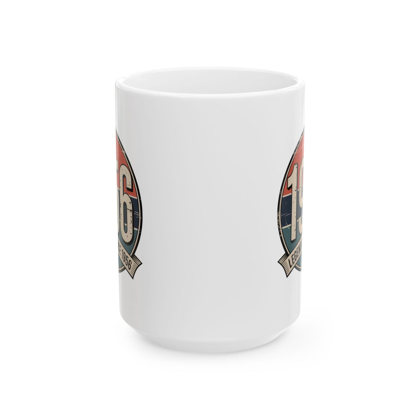 Legendary since 1956 (70th birthday) Ceramic Mug, (15oz)