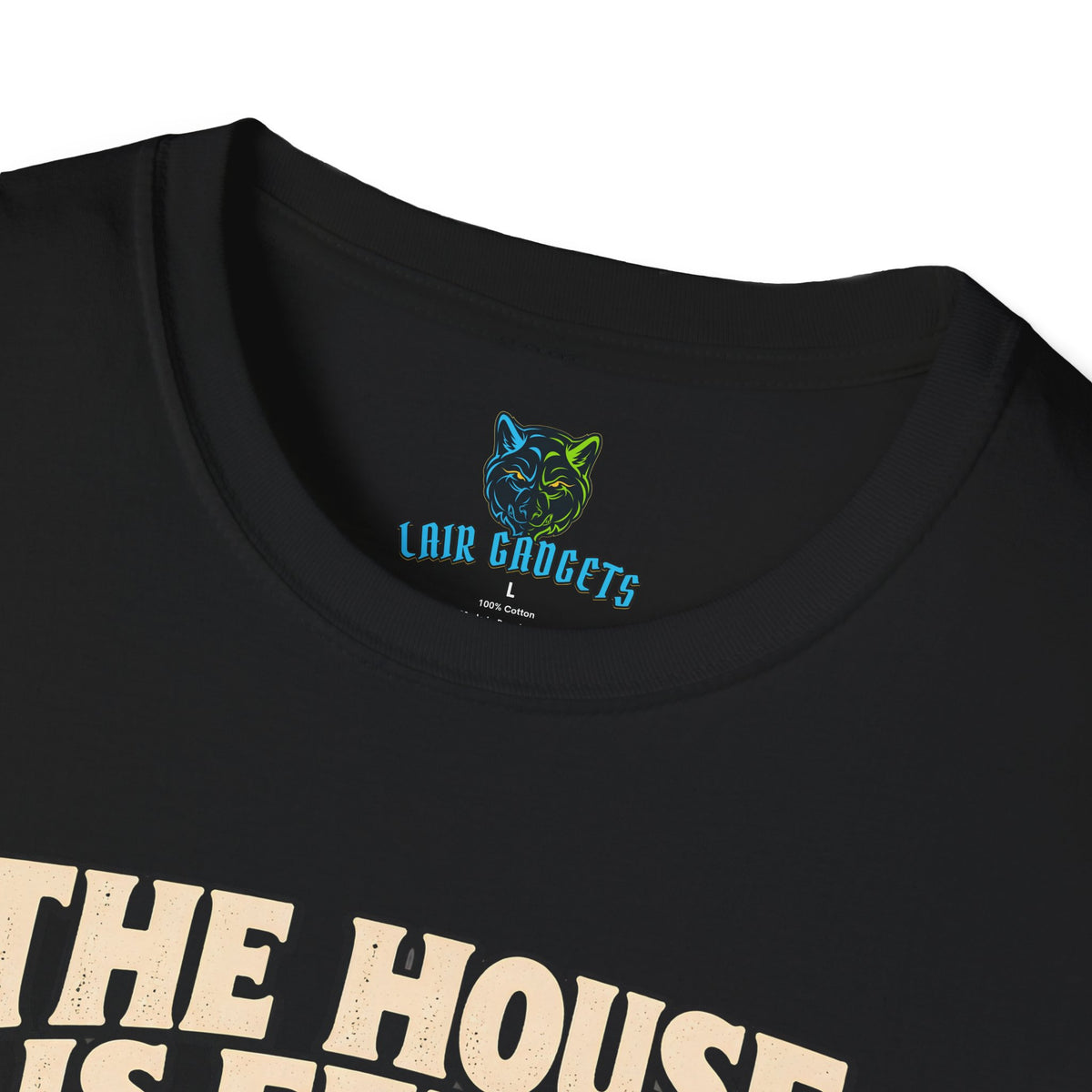 The House Is Feral raccoon graphic tee, alternate view