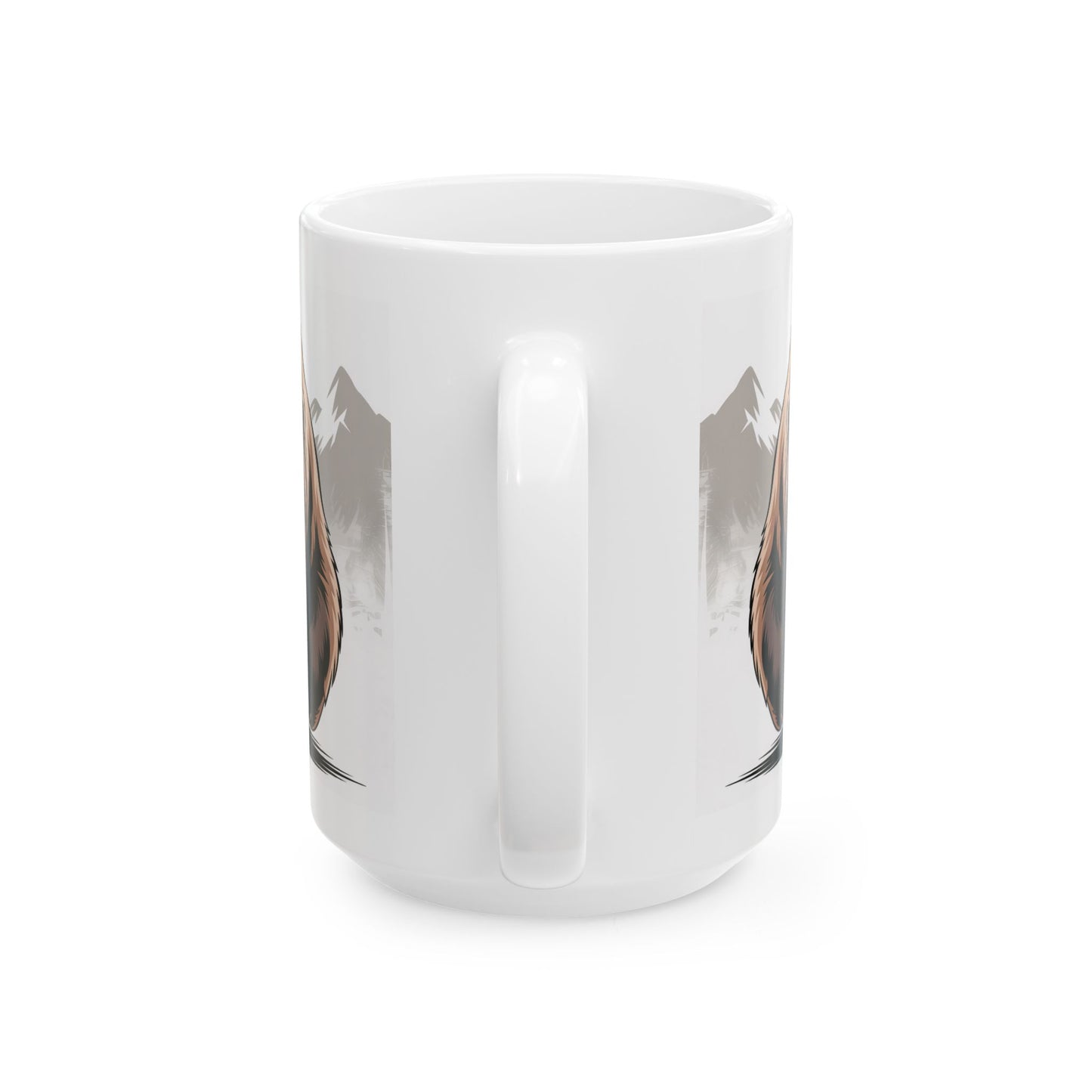 Bear Mountain scape Ceramic Mug, (15oz)