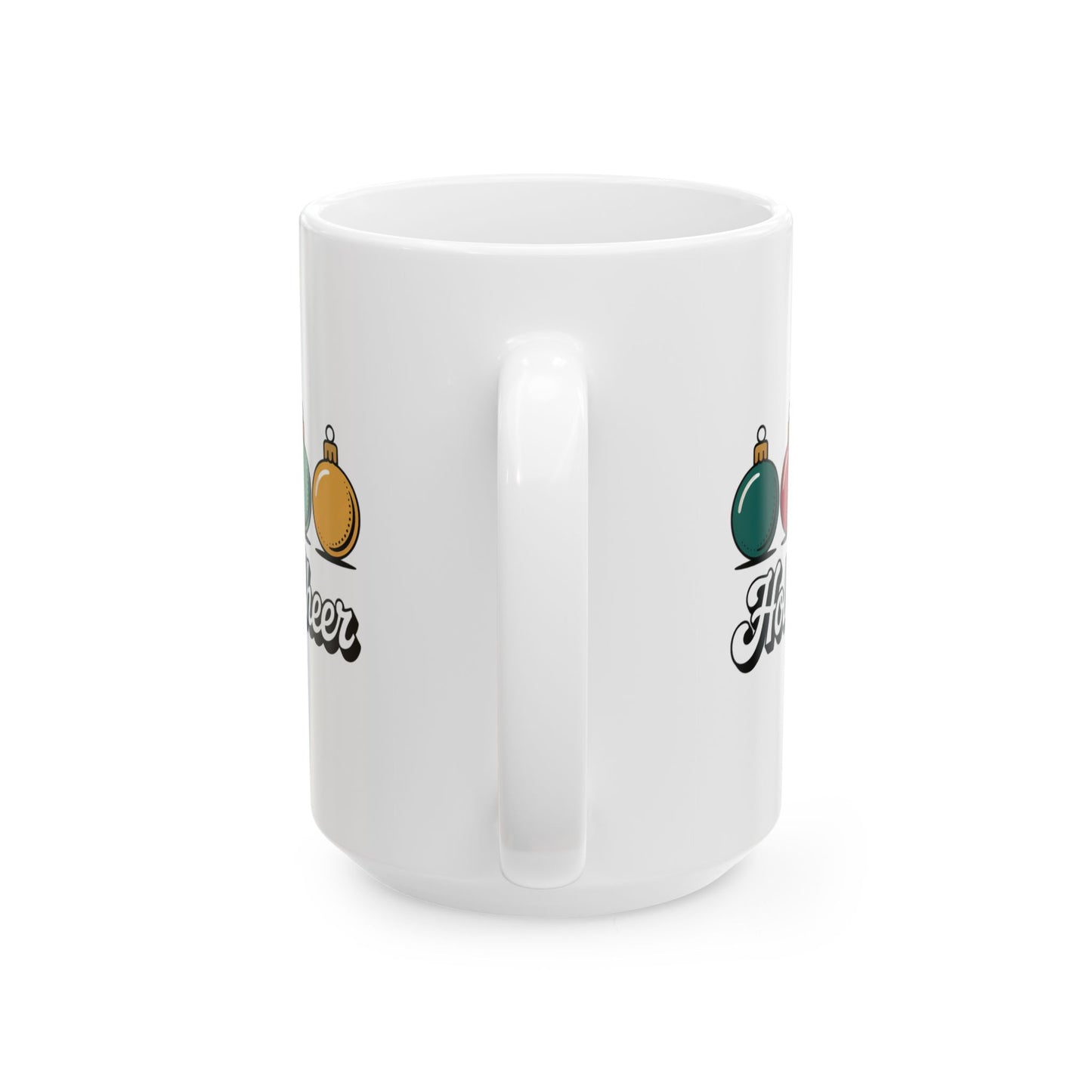 Holiday Cheer Ceramic Mug - Perfect Gift for Christmas, Cozy Winter Days, Hot Beverage Lover, Festive Season, Gift for Her