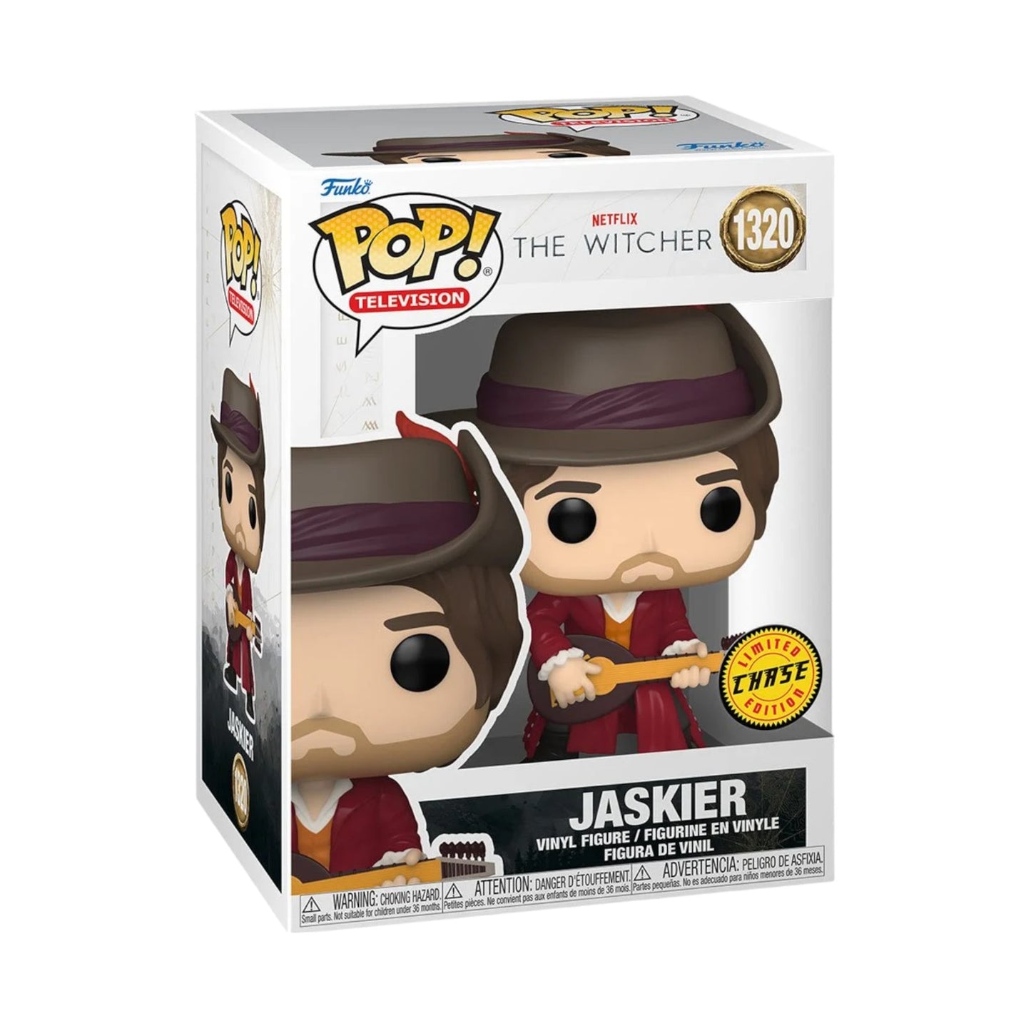 The Witcher Jaskier Funko Pop #1320 (Chase)