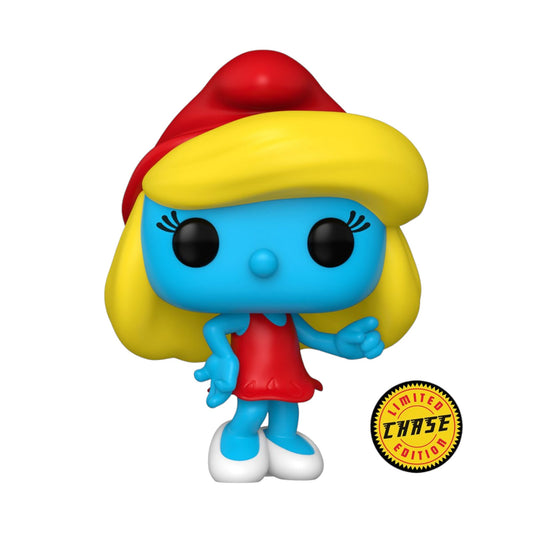 The Smurfs Smurfette with Flower Funko Pop #1516 (Chase)